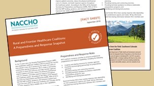 Rural and Frontier Healthcare Coalitions: A Preparedness and Response Snapshot
