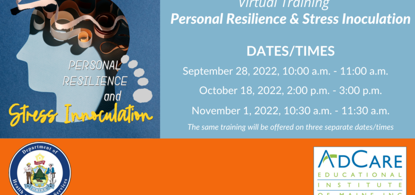 Personal Resilience and Stress Inoculation